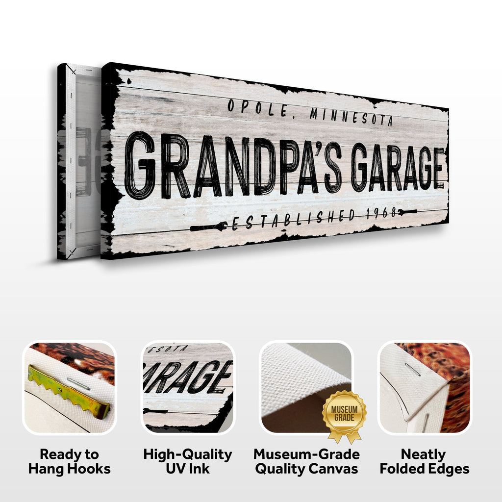 Grandpa Garage Sign II