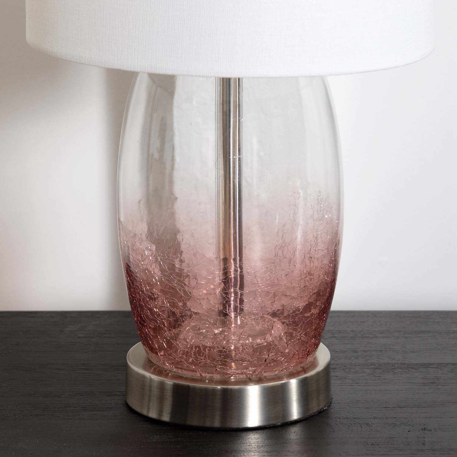 Pertek White Glass Table Lamp - Clearance