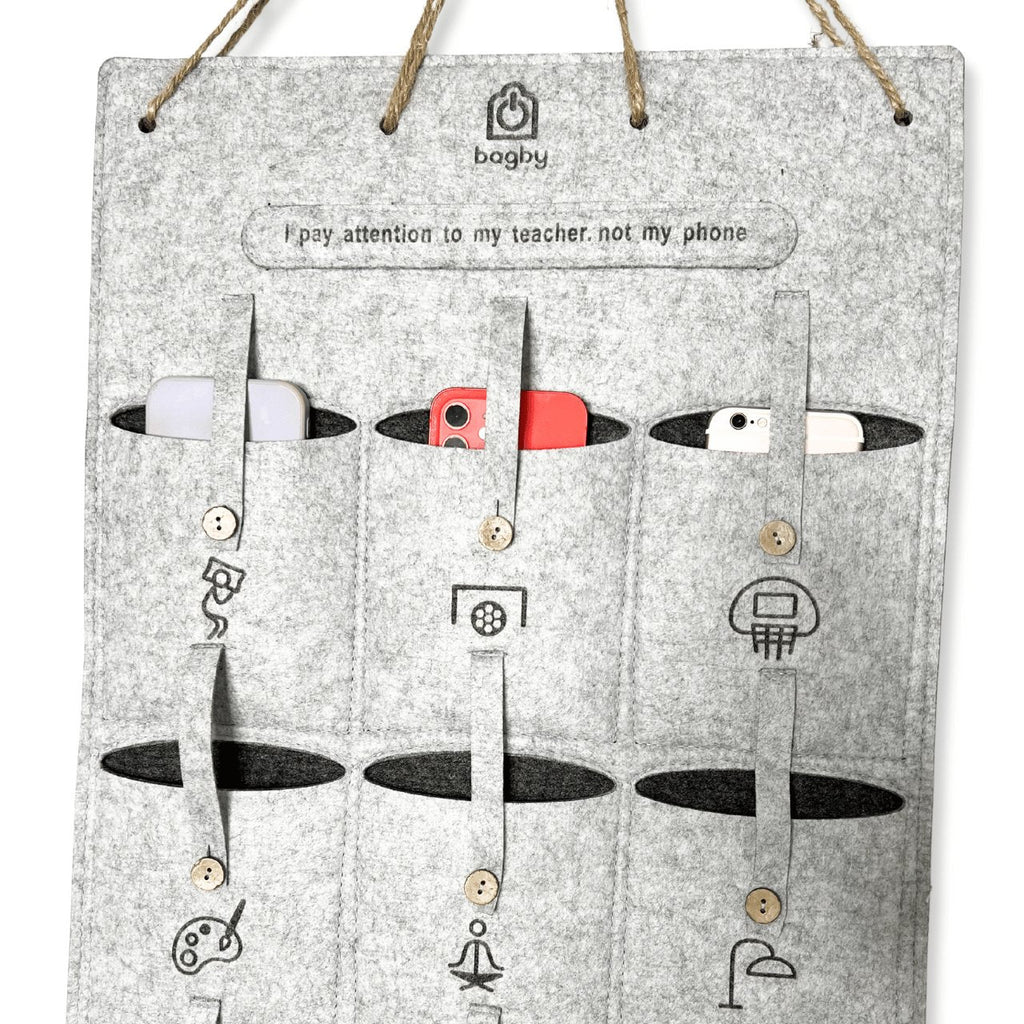 Phone Organizer For Classrooms