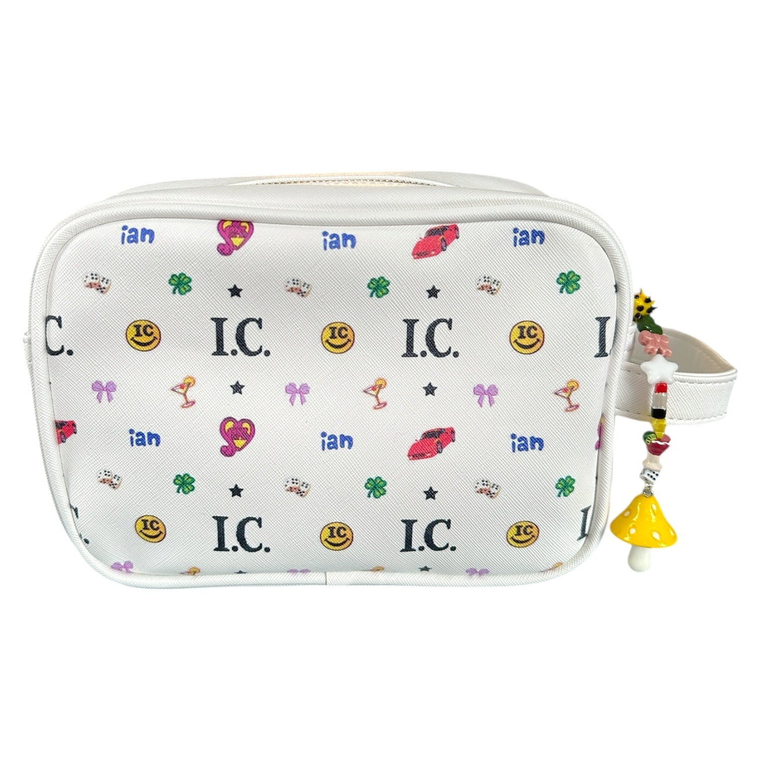ic monogram pouch