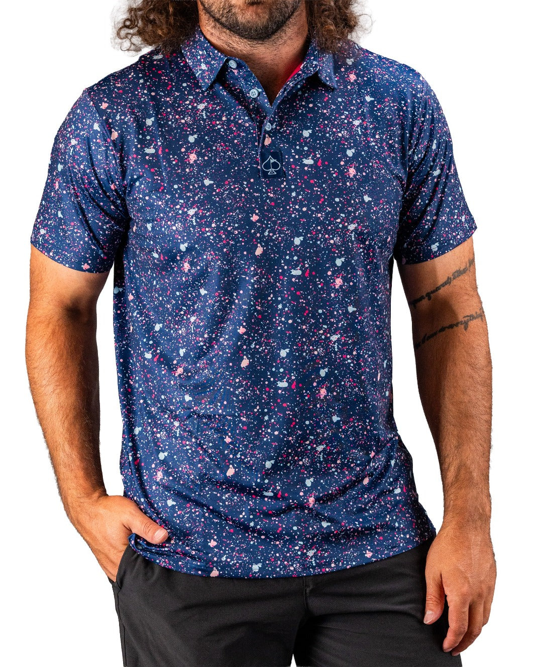 Blue Splatter