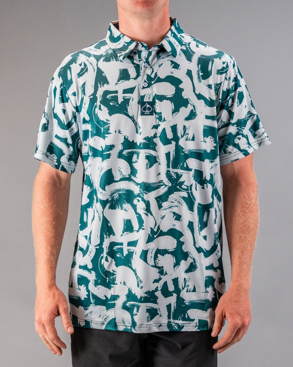 Paint Strokes Green