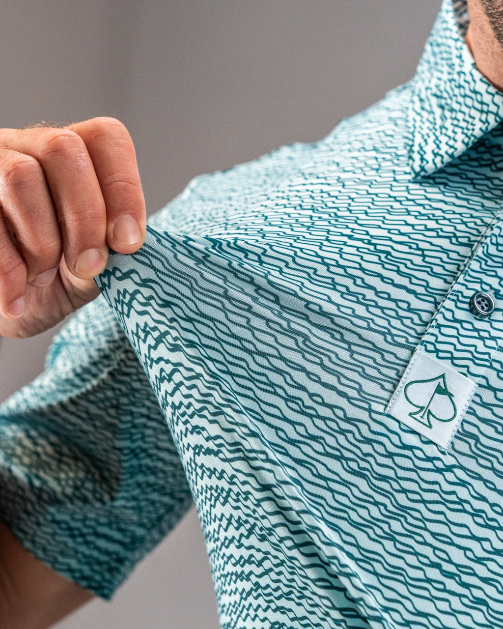 Squiggle Teal