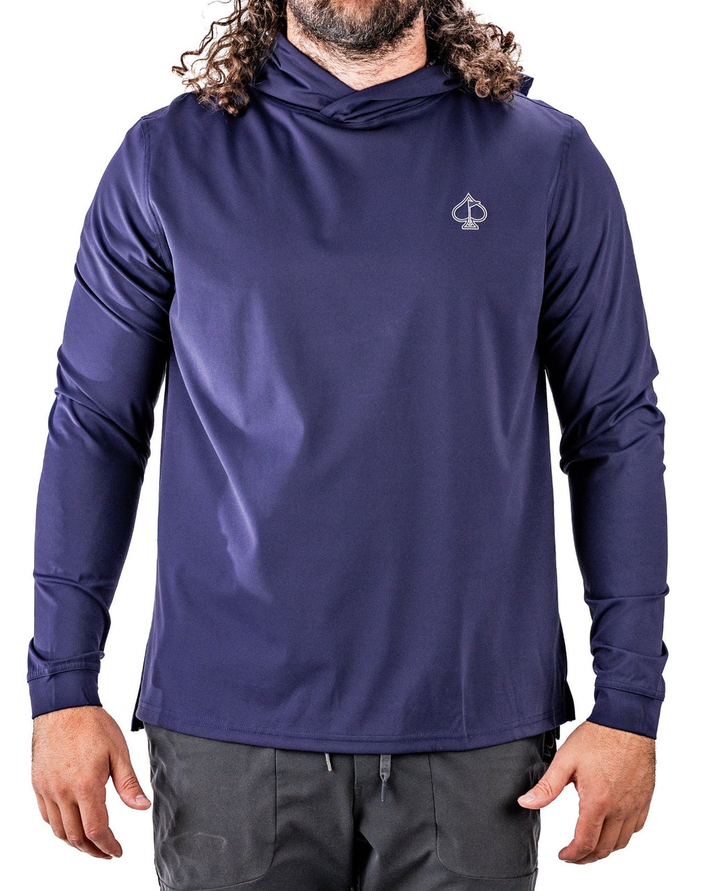 Performance Golf Hoodie - Lavender Flower Power