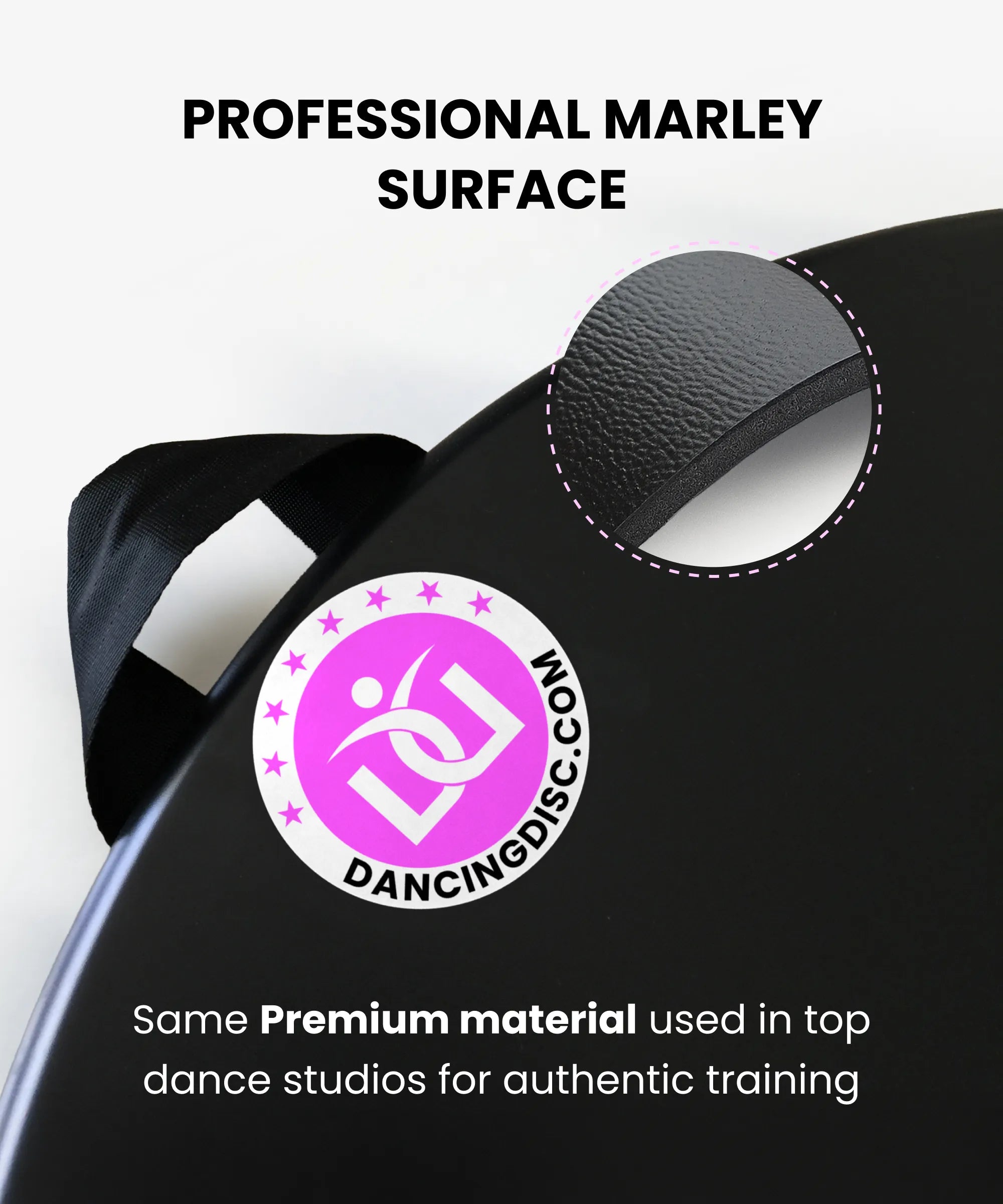 Marley Turning Board for Dancers — Portable Dance Practice Disc