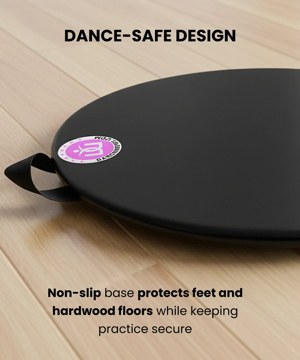 Marley Turning Board for Dancers — Portable Dance Practice Disc