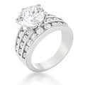 Avera Timeless Solitaire Classic Engagement Ring for Women