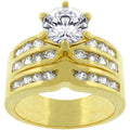 Avera Radiant Elegance Formal Engagement Set in 14k Gold