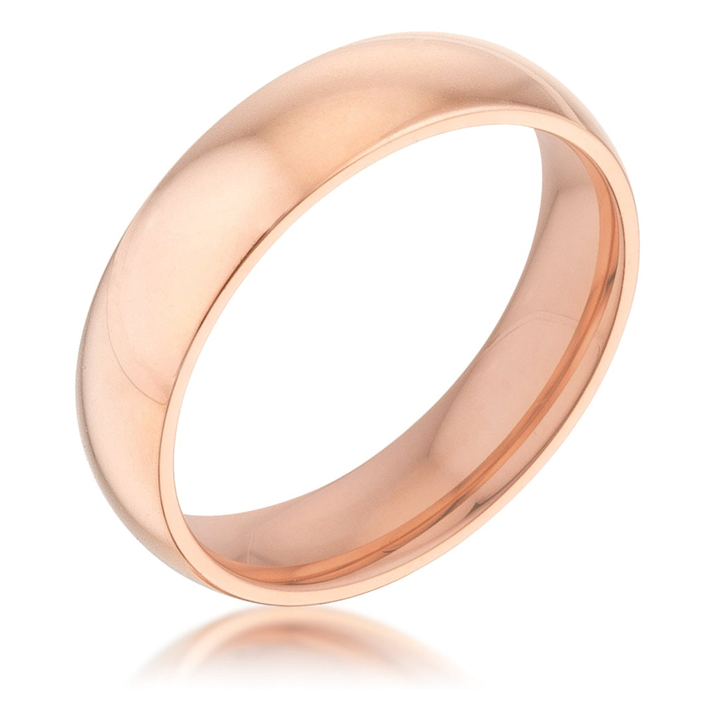 Avera 5 mm IPG Stainless Steel Band in Pink