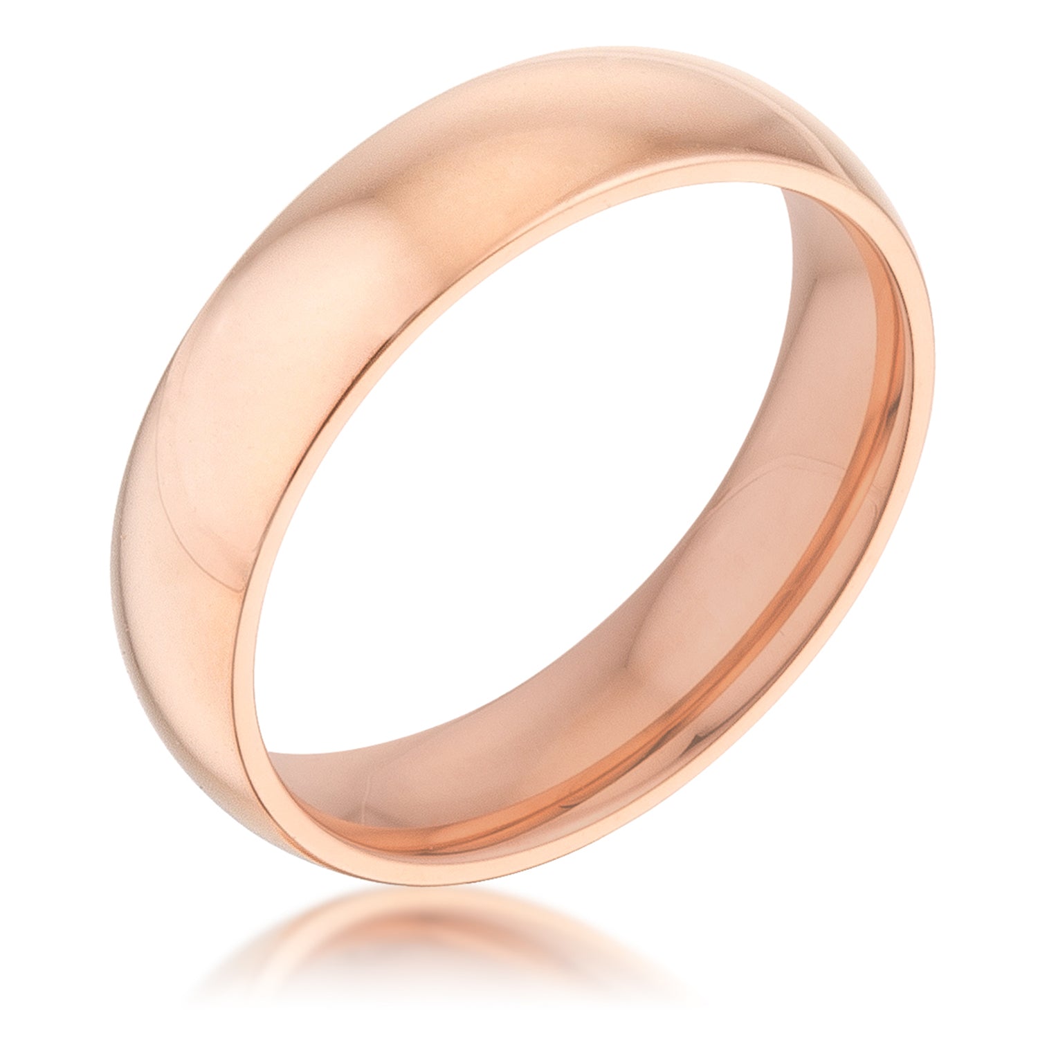 Avera 5 mm IPG Stainless Steel Band in Pink