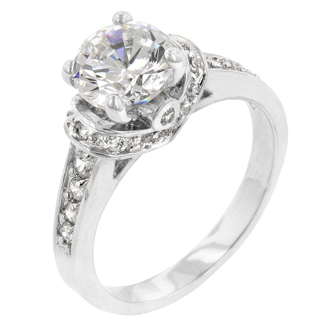 Avera Regal Ring in Polished Sterling Silver