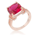 Avera Charlene 6.2ct Cubic Zirconia Classic Statement Ring