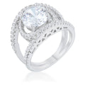 Avera Marcie 3ct Cubic Zirconia Contemporary Ring