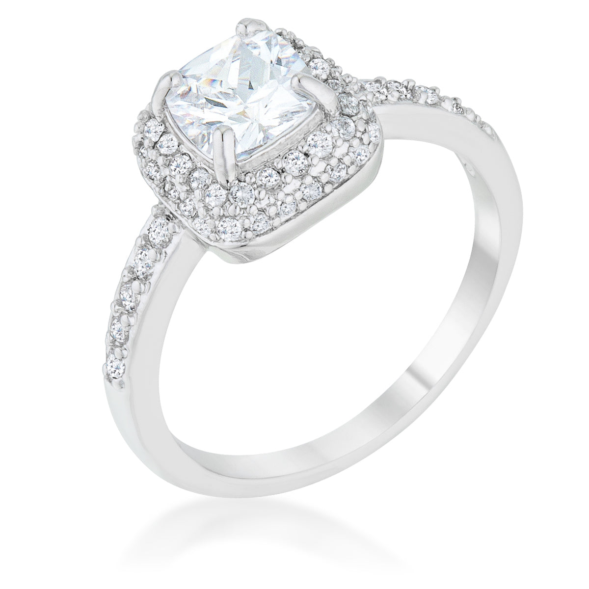 Avera Serena 1.5ct Cubic Zirconia Art Deco Ring