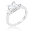 Avera Shonda 1.8ct Cushion Cut Cubic Zirconia Classic Statement Ring