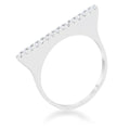Avera Karolina 0.2ct Cubic Zirconia Contemporary Simple Ring