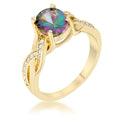 Avera Justine 2ct Cubic Zirconia Classic Oval Ring