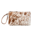 White & Brown Hairon Pouch