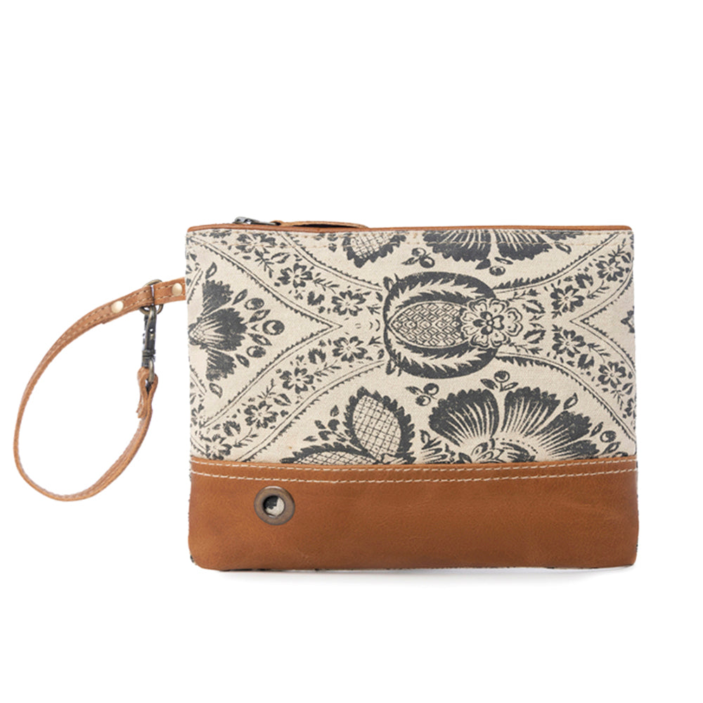 Floral Print Pouch
