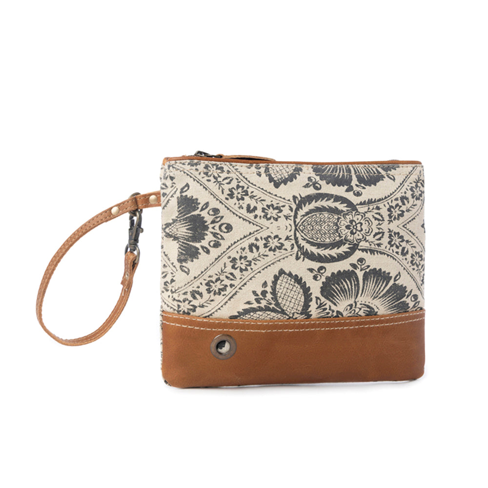 Floral Print Pouch