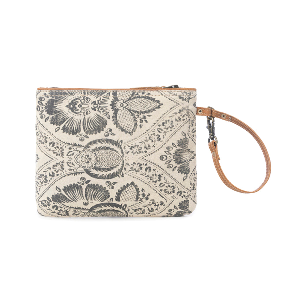 Floral Print Pouch