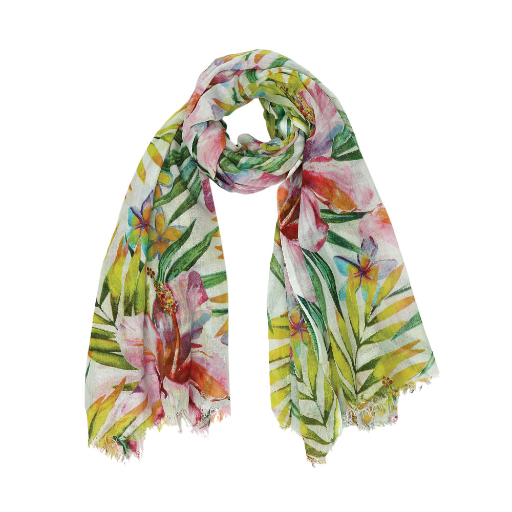 Art Of Leaf Scarf