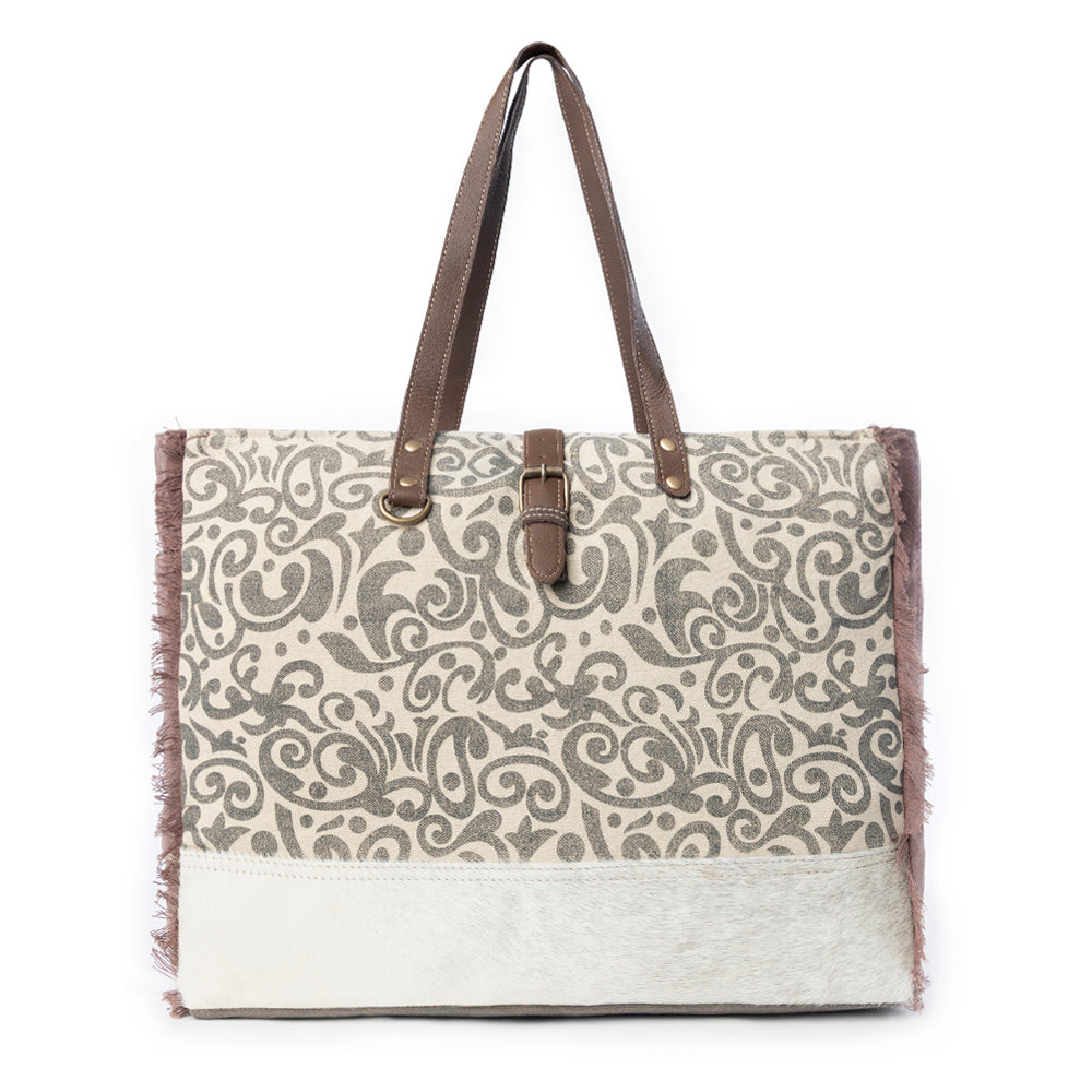 Floral Print Weekender Bag