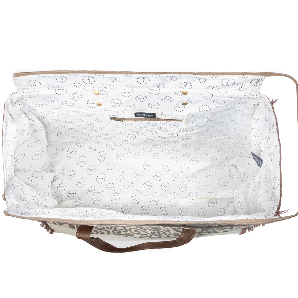 Floral Print Weekender Bag