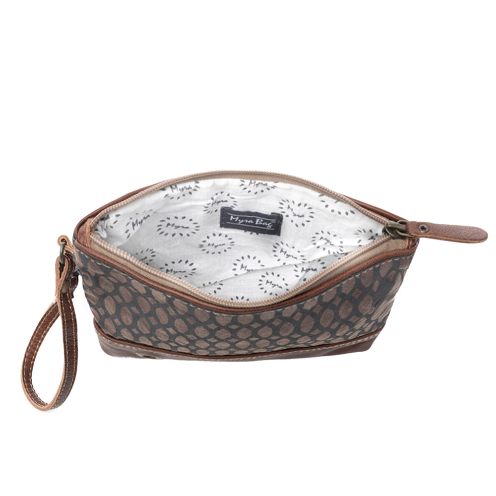 Honey Bee Print Pouch