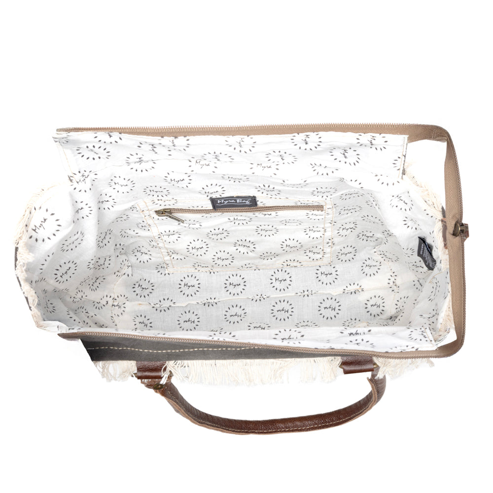 Leaf Print Small Bag