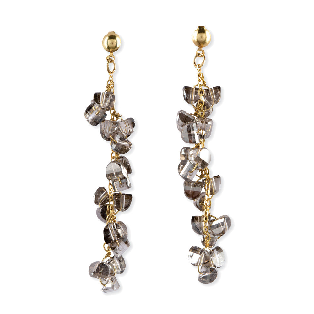 Mirror Maze Drop Earrings