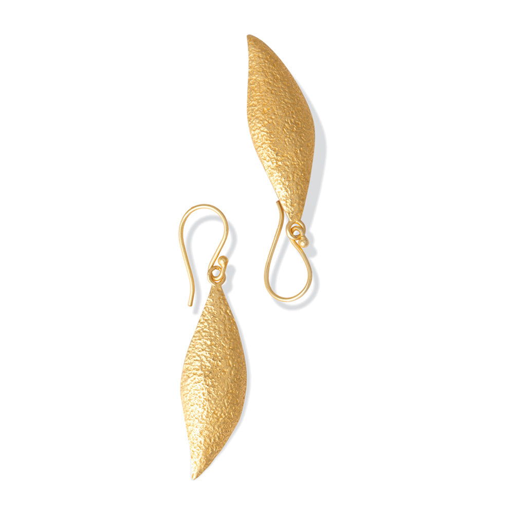 Roman Gold Drop Earrings
