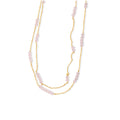 Lilac Vine Layered Necklace