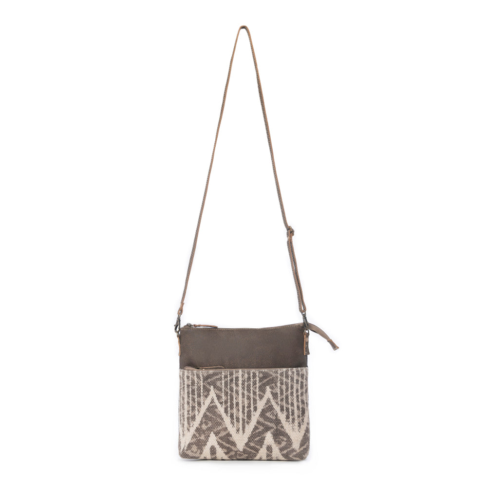 Coffee Canvas Small & Crossbody Bag
