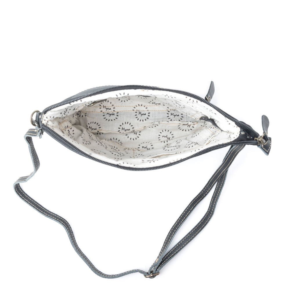 COMPOSE LEATHER AND HAIRON BAG