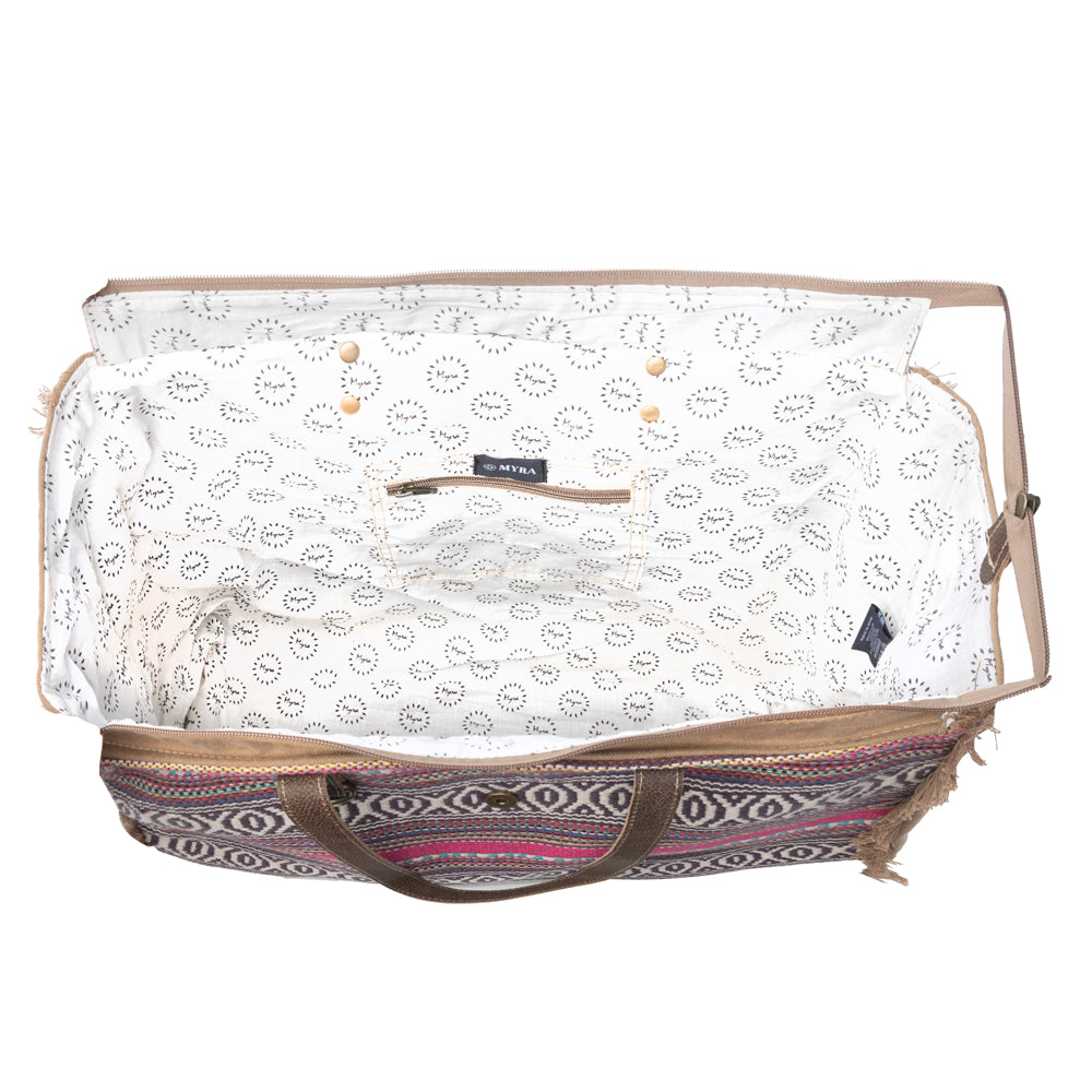 Vibrant Boho Weekender Bag