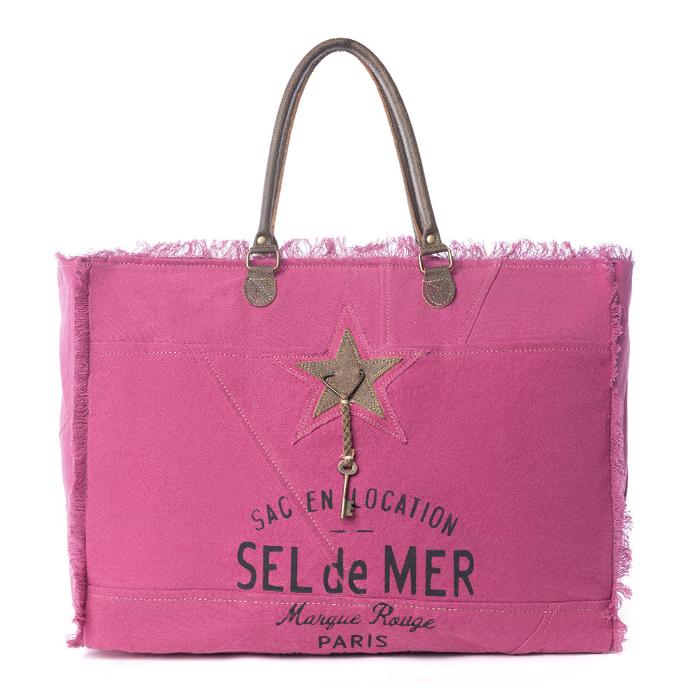 Popping Pink Weekender Bag