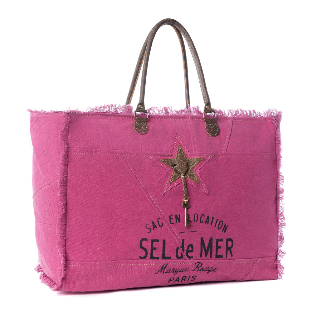 Popping Pink Weekender Bag