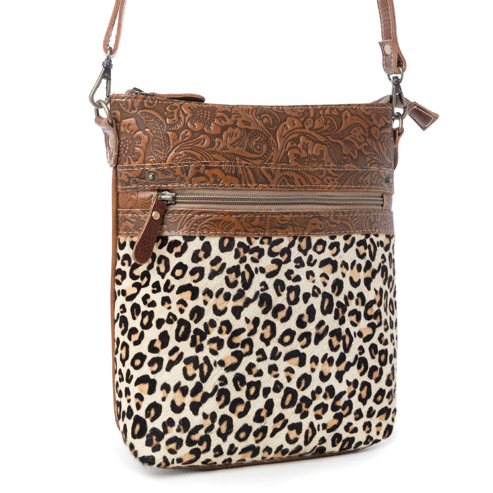 Dynamic Leopard print hairon bag
