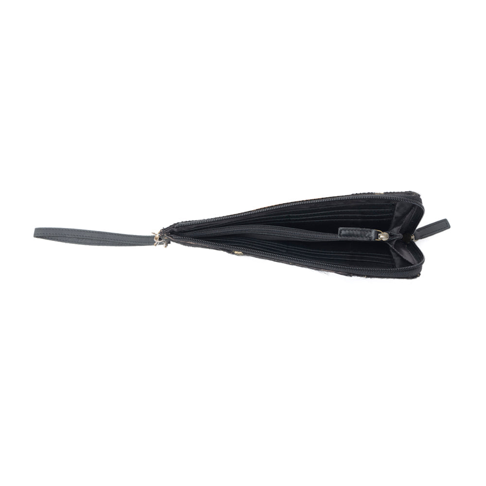 GILTED BLACK  WALLET
