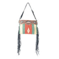 Rubious  Hand-Tooled Bag