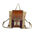 Lucent Backpack Hand-Tooled Bag.