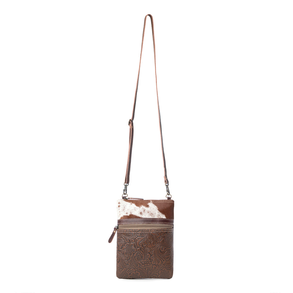 Tangled Vine Leather & Hairon Bag