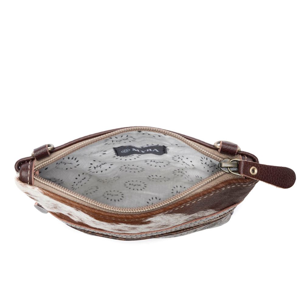 Tangled Vine Leather & Hairon Bag
