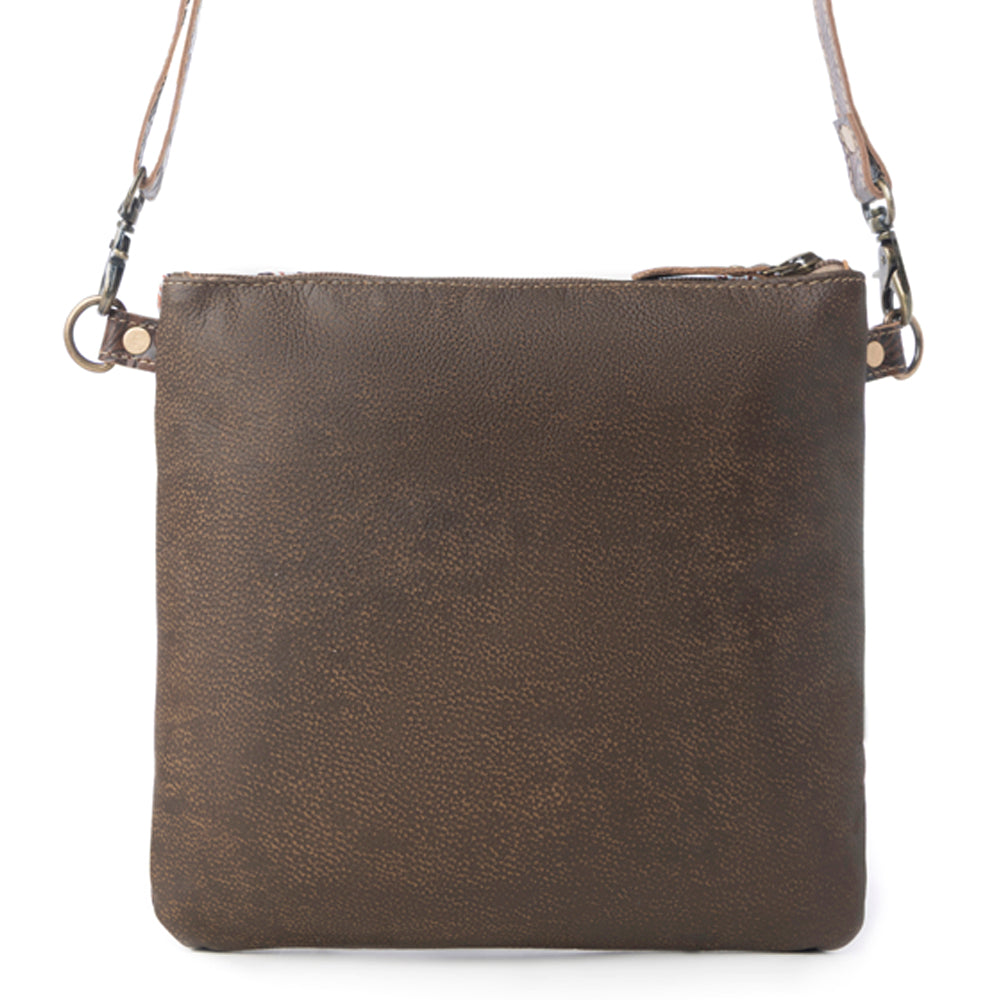 Azure Aesthetic Leather & Hairon Bag