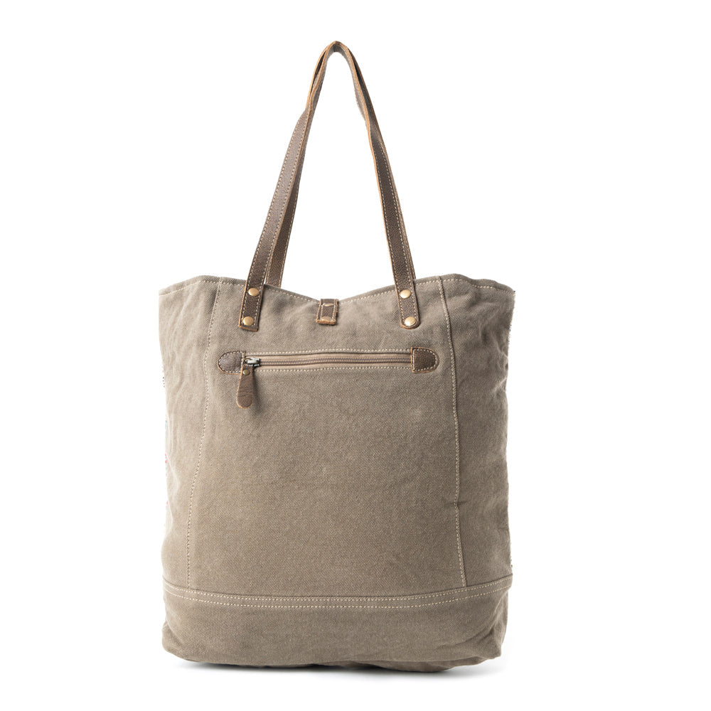 Multicolored Waves  Tote Bag,