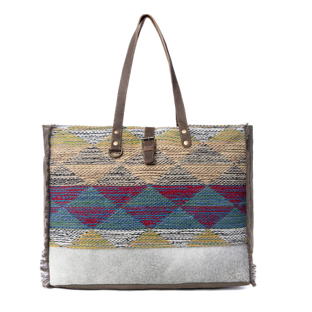 Vibrant Pyramids  Weekender Bag
