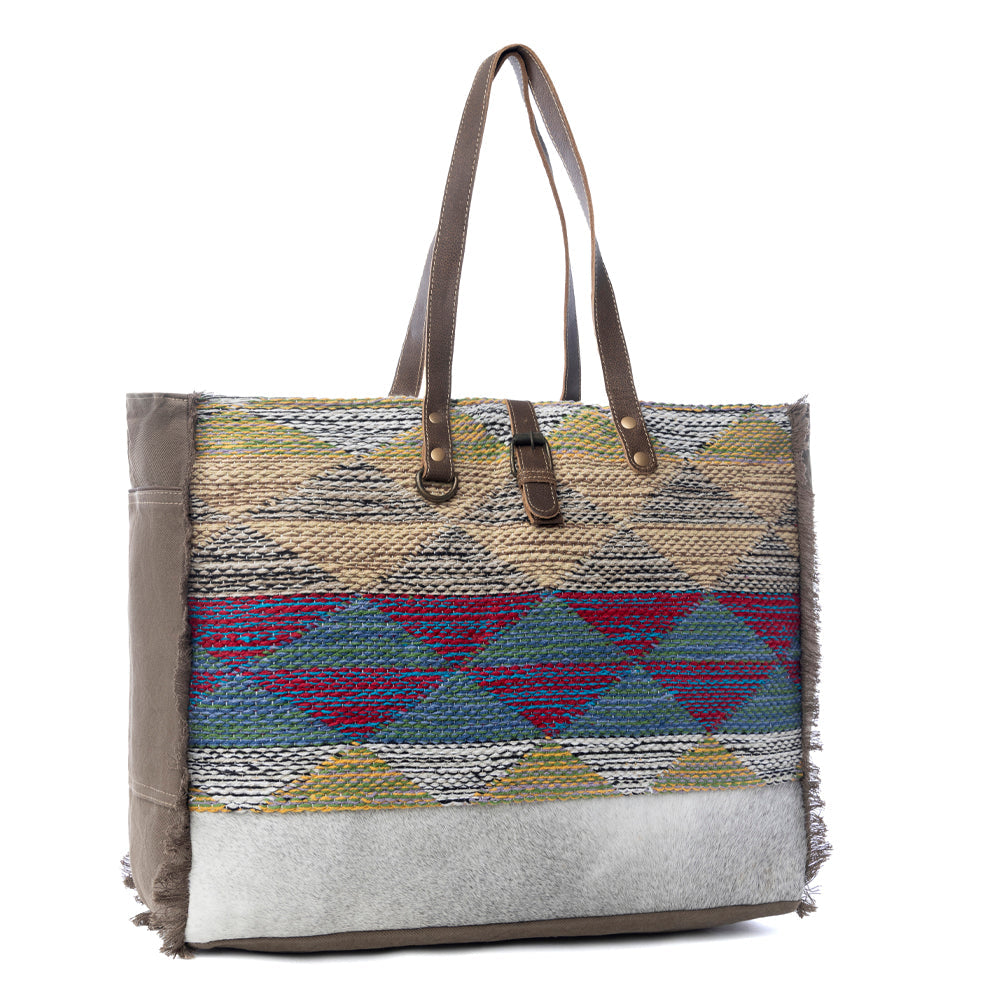 Vibrant Pyramids  Weekender Bag