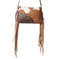 Fractional Leather & Hairon Bag