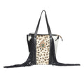 Vanilla Crème me Leather & Hairon Bag